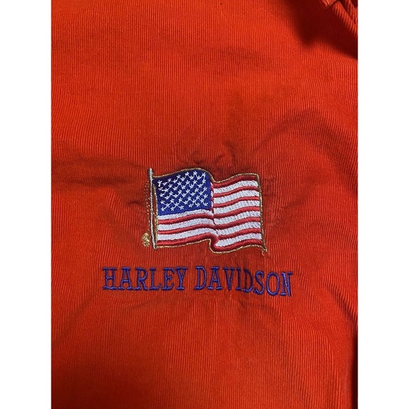 Ralph Lauren Blake - Men's Long Sleeve Button Down XL. Red. Corduroy. Flag - Picture 5 of 9